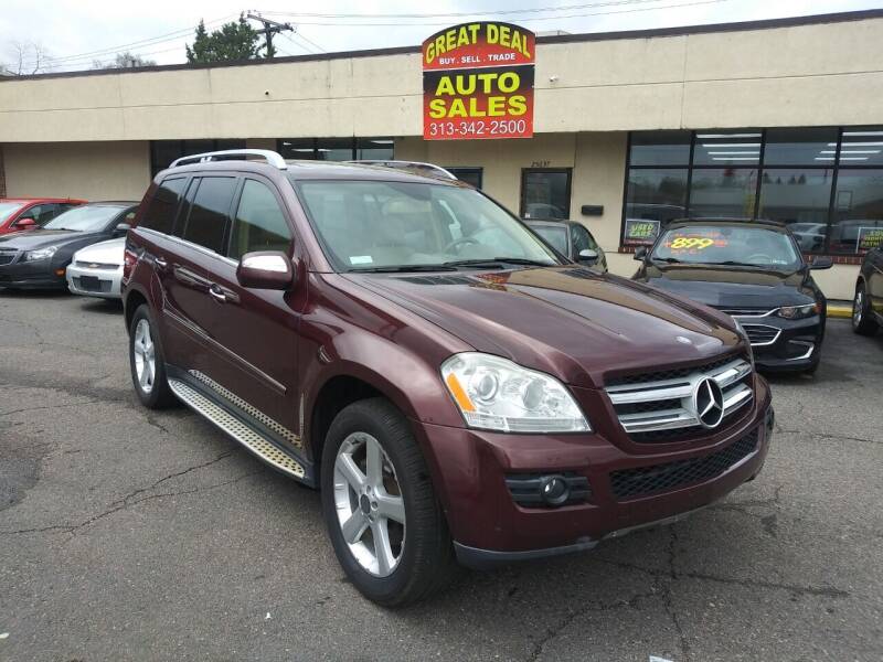 2009 Mercedes-Benz GL-Class for sale at GREAT DEAL AUTO SALES in Center Line MI