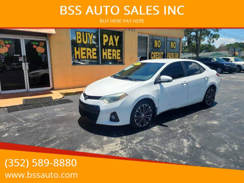2015 Toyota Corolla S