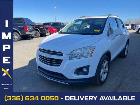 2015 Chevrolet Trax for sale at Impex Chevrolet GMC in Reidsville NC