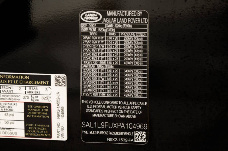 2023 Land Rover Range Rover Sport P400 Dynamic SE