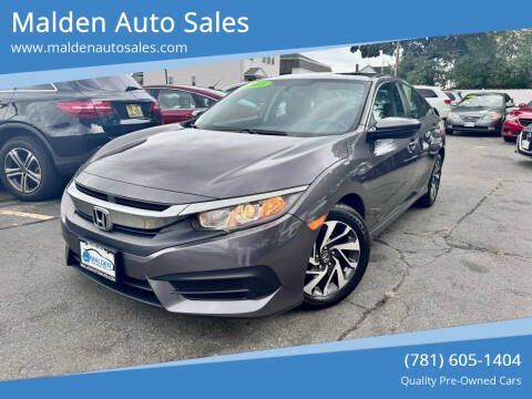 2018 Honda Civic for sale at Malden Auto Sales in Malden MA