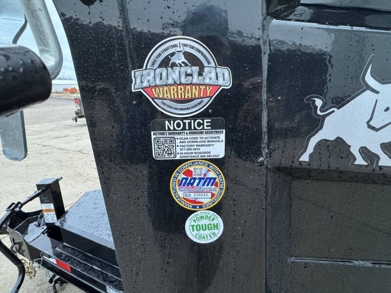 2024 Iron Bull Trailers 83"X12' Dump