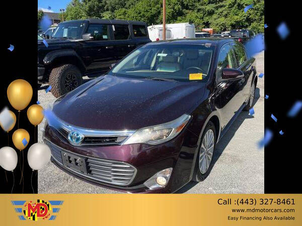 2014 Toyota Avalon Hybrid for sale at MD MOTORCARS in Aberdeen, MD