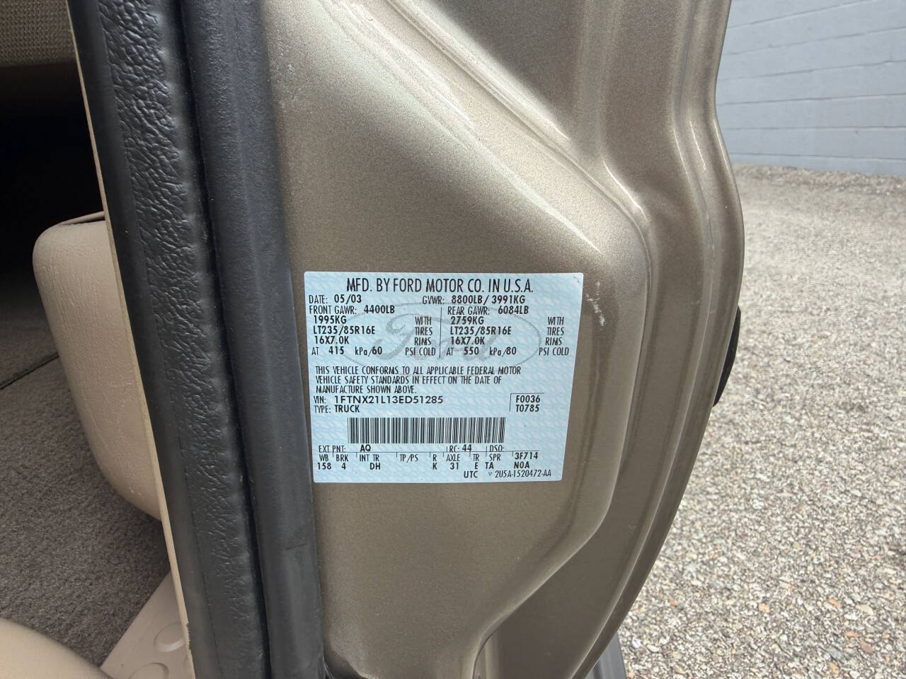2003 Ford F-250 Super Duty 25