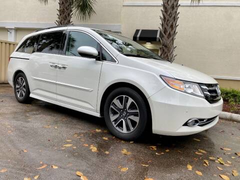 2015 Honda Odyssey for sale at Eden Cars Inc in Hollywood FL