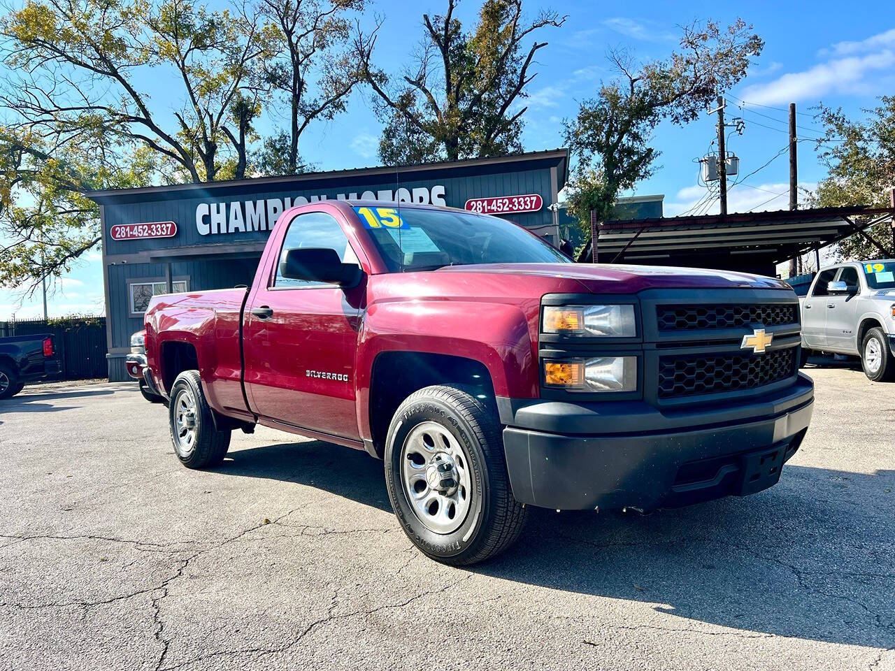 2015 Chevrolet Silverado 1500 for sale at Champion Motors in Channelview, TX