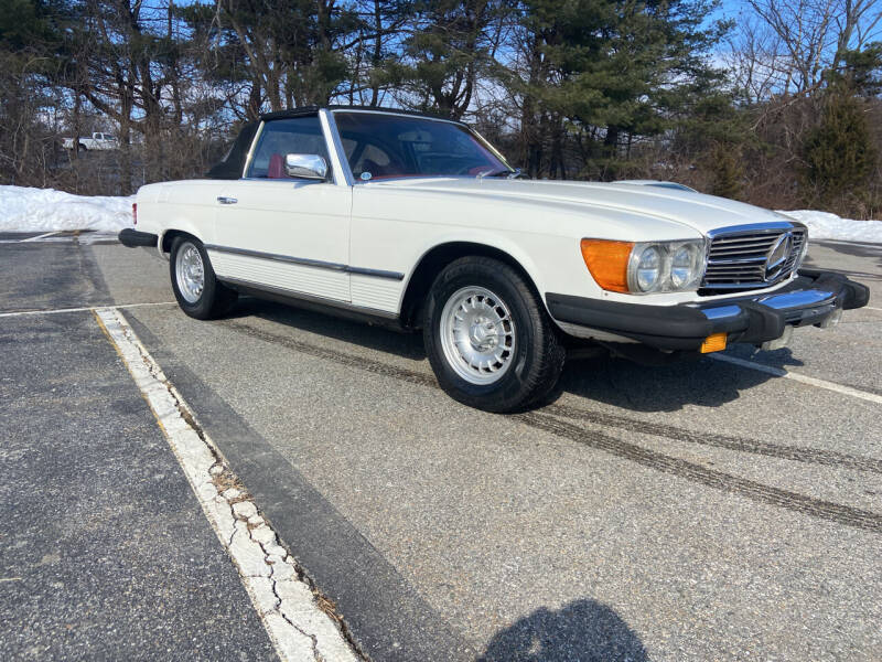 1978 Mercedes-Benz 450 SL for sale at Clair Classics in Westford MA