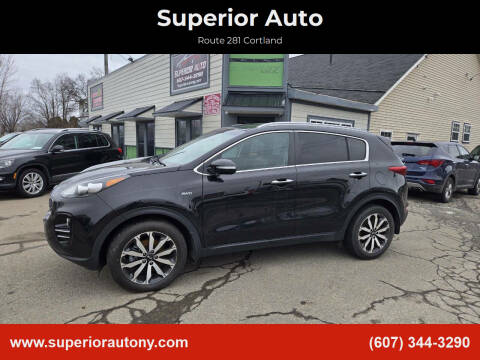2018 Kia Sportage for sale at Superior Auto in Cortland NY