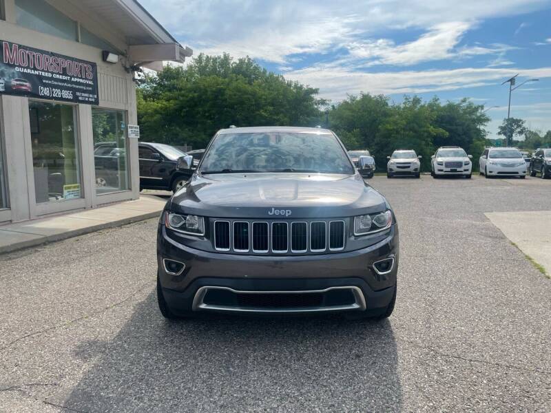 2014 Jeep Grand Cherokee for sale at Davison Motorsports in Holly MI