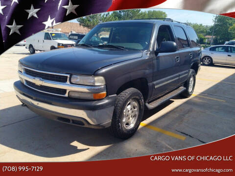2005 Chevrolet Tahoe for sale at Cargo Vans of Chicago LLC in Bradley IL
