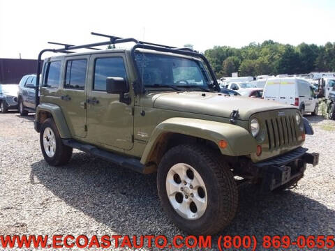 2013 Jeep Wrangler Unlimited for sale at East Coast Auto Source Inc. in Bedford VA