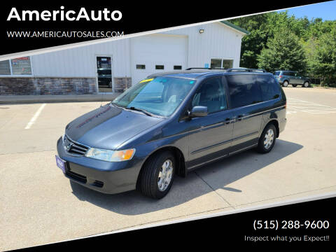 2004 Honda Odyssey for sale at AmericAuto in Des Moines IA