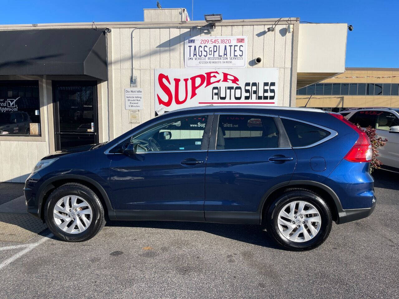 2015 Honda CR-V for sale at Super Auto Sales Modesto in Modesto, CA