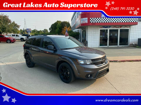 2018 Dodge Journey for sale at Great Lakes Auto Superstore in Waterford Township MI