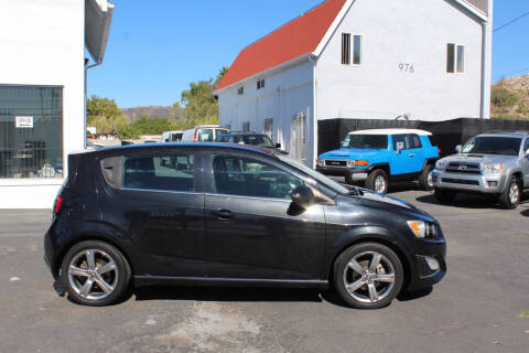 2013 Chevrolet Sonic RS Manual