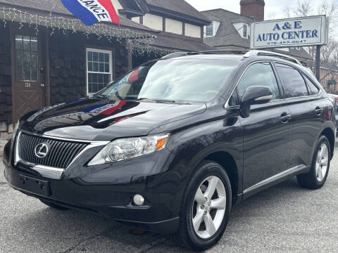 2012 Lexus RX 350 for sale at A&E Auto Center in North Chelmsford MA