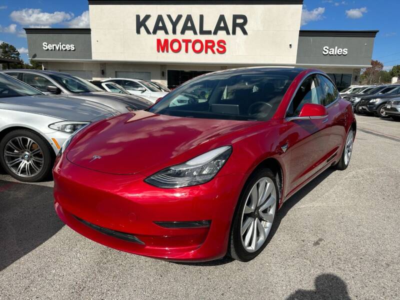 2019 Tesla Model 3 for sale at KAYALAR MOTORS in Houston TX