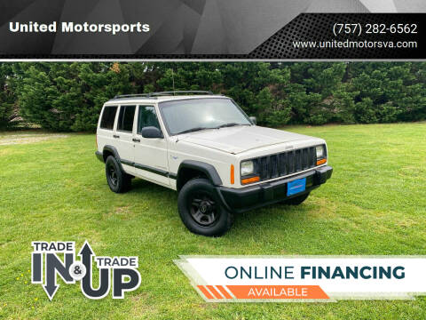 1997 Jeep Cherokee for sale at United Motorsports in Virginia Beach VA