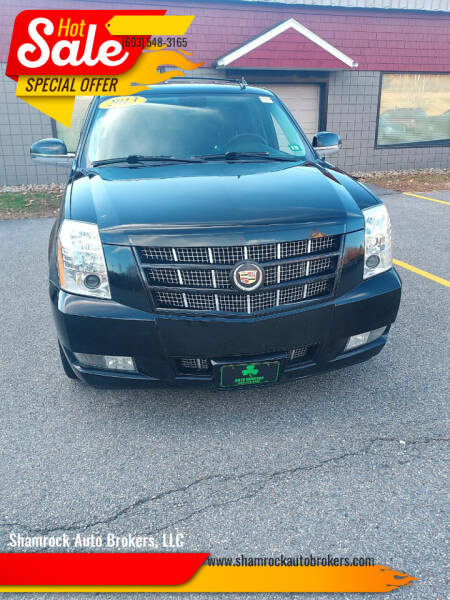 2013 Cadillac Escalade for sale at Shamrock Auto Brokers, LLC in Belmont NH