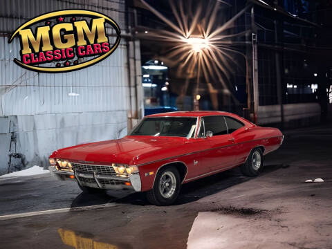1968 Chevrolet Impala for sale at MGM CLASSIC CARS in Addison IL