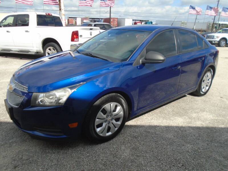 2013 Chevrolet Cruze for sale at TEXAS HOBBY AUTO SALES in Houston TX