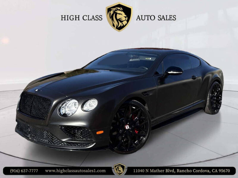 2016 Bentley Continental GT V8 S