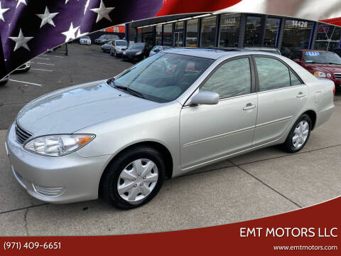 2005 Toyota Camry for sale at EMT MOTORS LLC in Portland OR