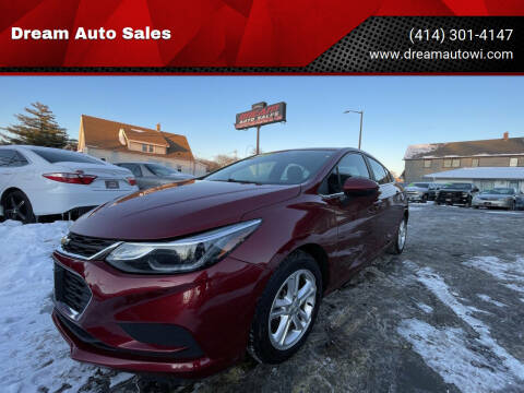 2017 Chevrolet Cruze for sale at Dream Auto Sales in South Milwaukee WI