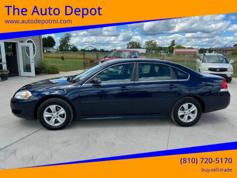 2012 Chevrolet Impala for sale at The Auto Depot in Mount Morris MI
