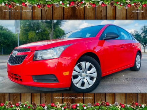 2014 Chevrolet Cruze for sale at powerful cars auto group llc in Houston TX