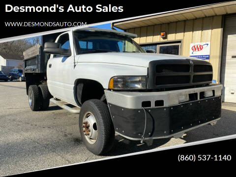 1997 Dodge Ram 3500 for sale at Desmond's Auto Sales in Colchester CT