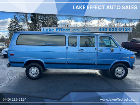 1995 GMC Rally Wagon for sale at Lake Effect Auto Sales in Chardon OH