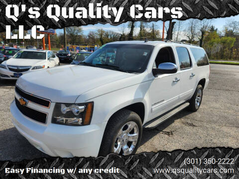 2012 Chevrolet Suburban for sale at Q's Quality Cars LLC in Capitol Heights MD