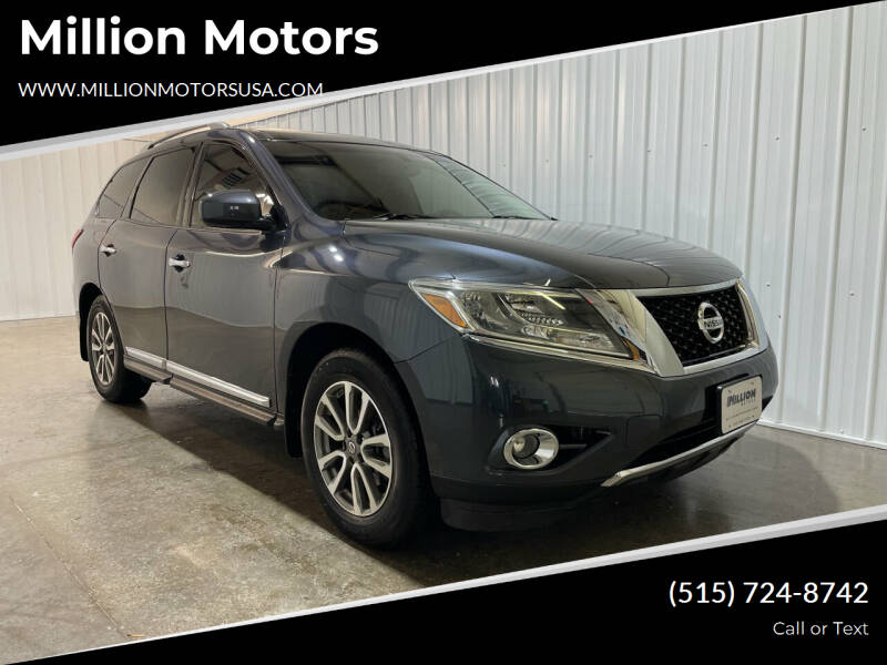 2014 Nissan Pathfinder for sale at Million Motors in Adel IA