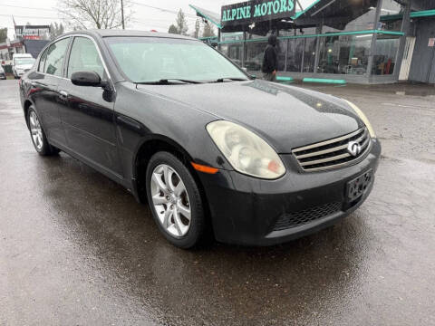 2005 Infiniti G35 x