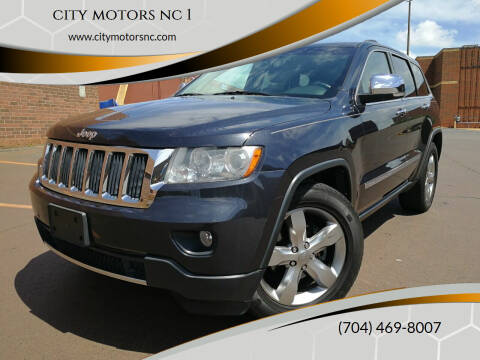 2013 Jeep Grand Cherokee for sale at CITY MOTORS NC 1 in Harrisburg NC