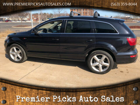 2013 Audi Q7 for sale at Premier Picks Auto Sales in Bettendorf IA