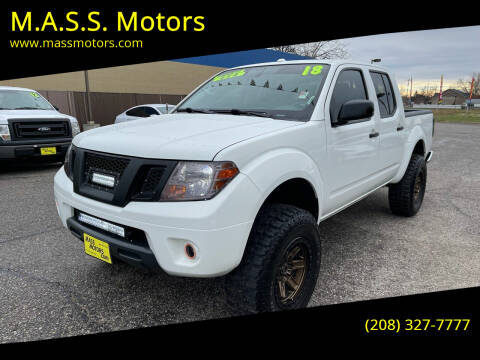 2018 Nissan Frontier for sale at M.A.S.S. Motors in Boise ID