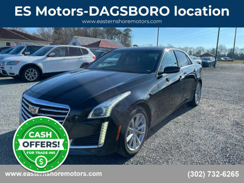 2017 Cadillac CTS for sale at ES Motors-DAGSBORO location in Dagsboro DE