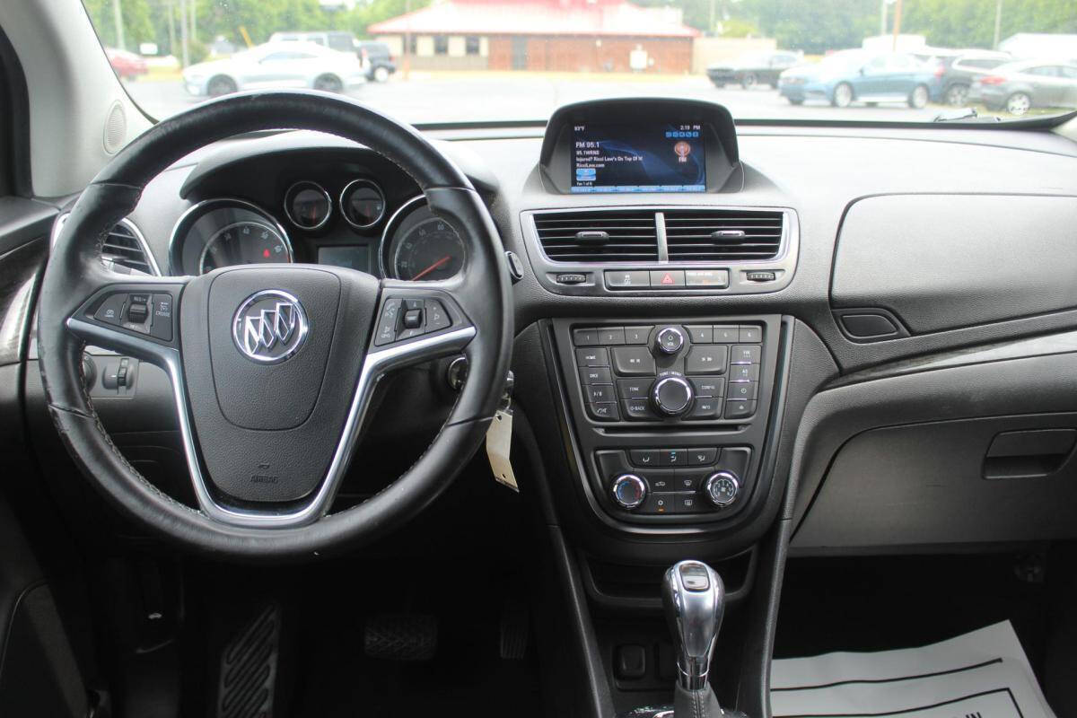 Red 2015 Buick Encore Base Base 4dr Crossover 12