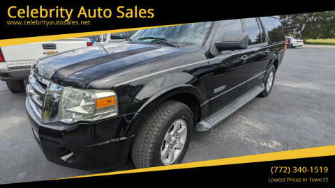 2008 Ford Expedition EL for sale at Celebrity Auto Sales in Fort Pierce FL