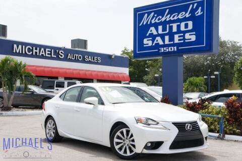 2016 Lexus IS 200t for sale at Michael's Auto Sales Corp in Hollywood FL