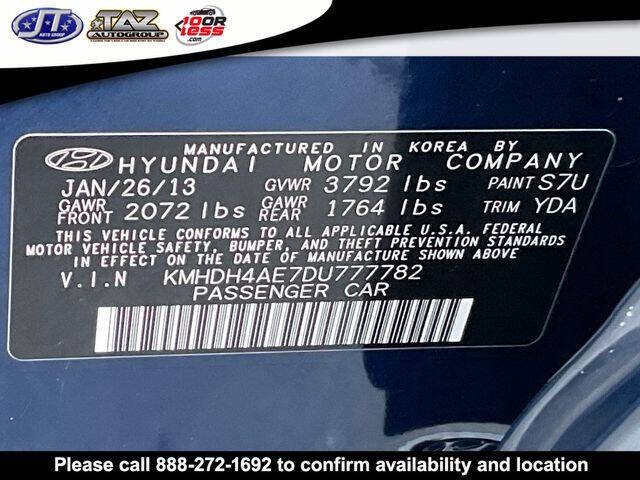 2013 Hyundai Elantra GLS