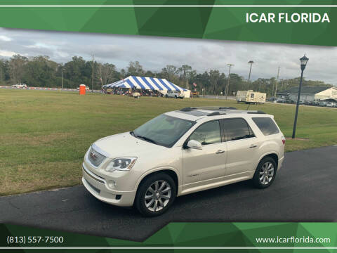 2011 GMC Acadia for sale at ICar Florida in Lutz FL