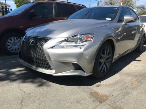 2015 Lexus IS 250 for sale at MK Auto Wholesale in San Jose CA