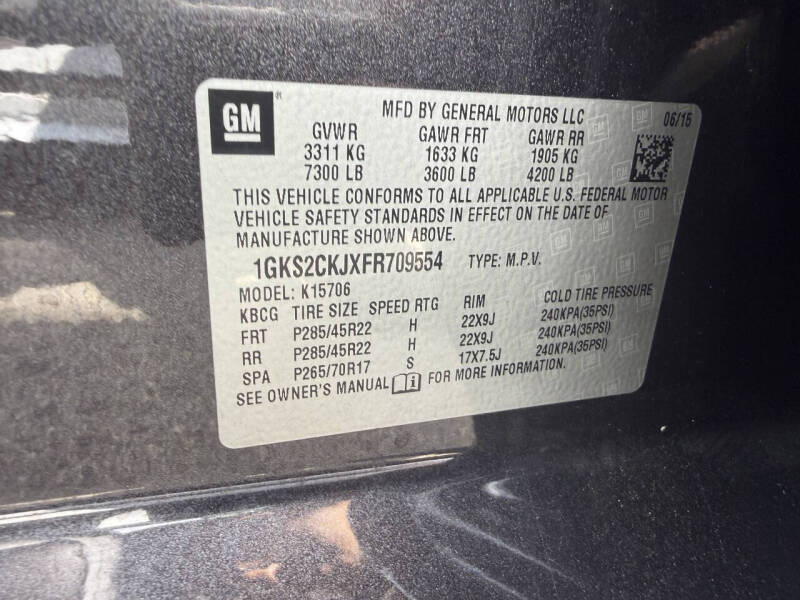 2015 GMC Yukon Denali