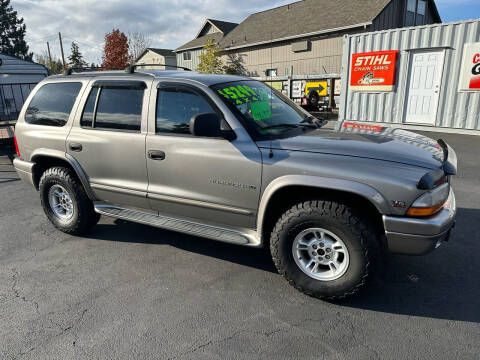 2000 Dodge Durango for sale at 3 BOYS CLASSIC TOWING and Auto Sales in Grants Pass OR