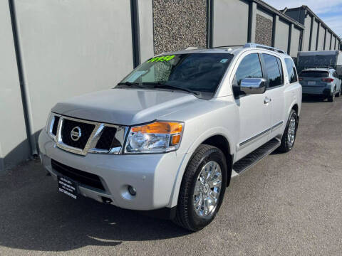 2015 Nissan Armada for sale at SUNSET CARS in Auburn WA