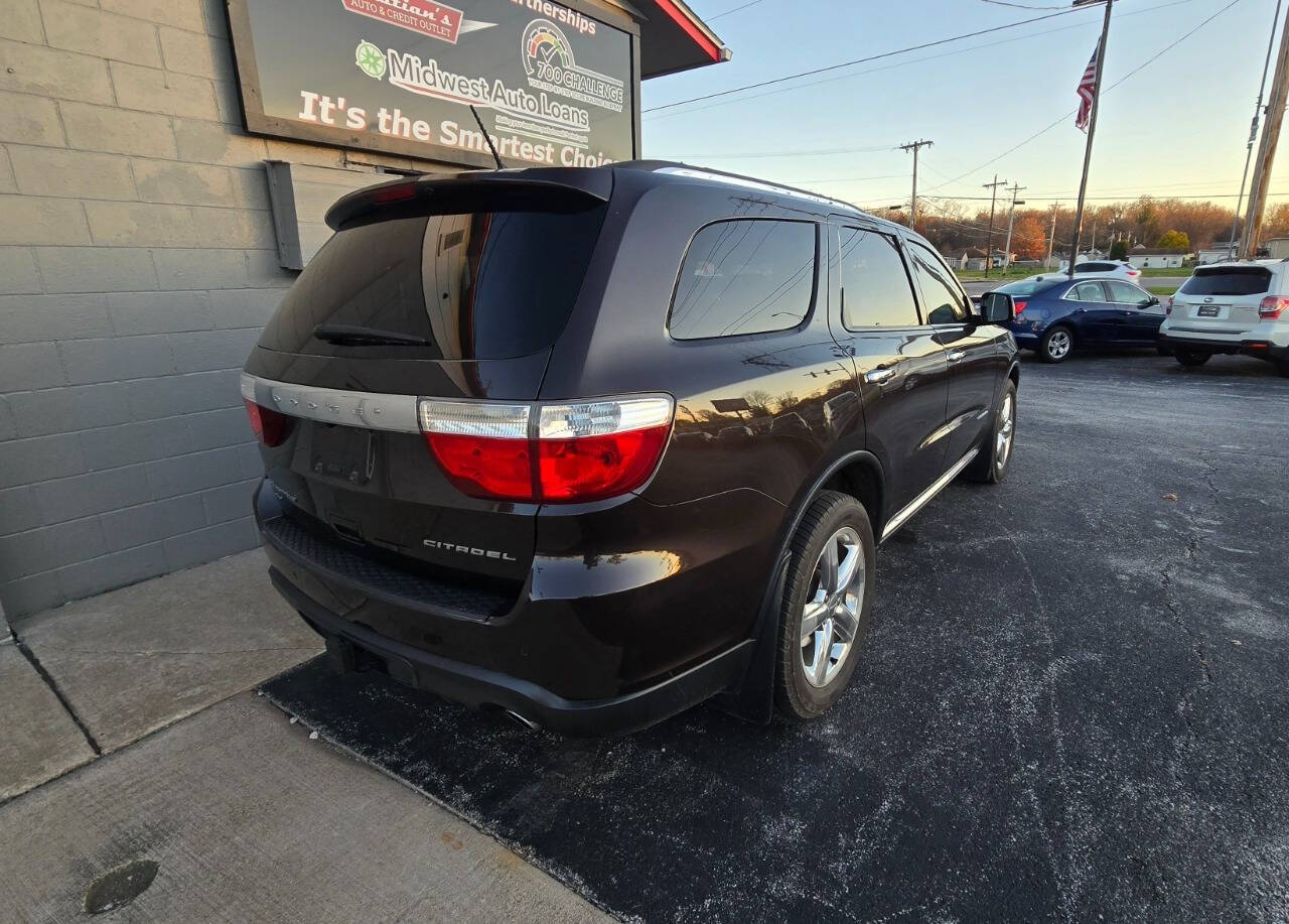 2012 Dodge Durango for sale at Bastian s Auto Outlet in Coal Valley, IL