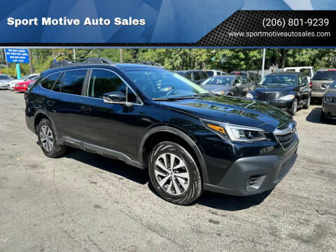 2020 Subaru Outback for sale at Sport Motive Auto Sales in Seattle WA